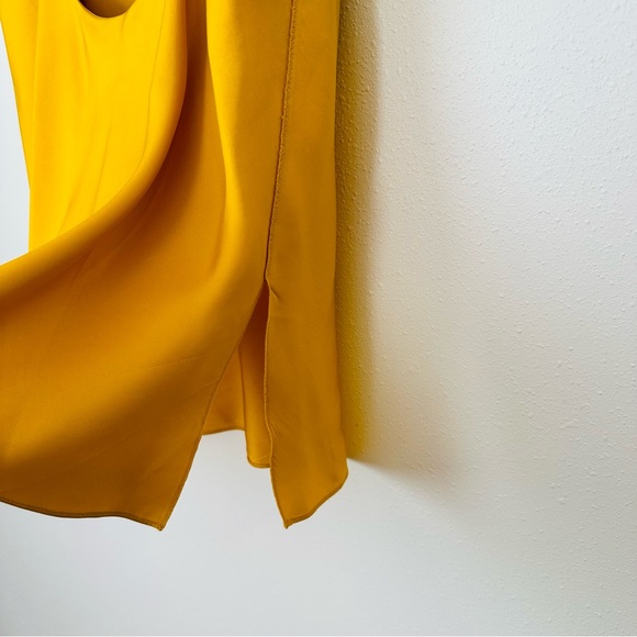 Rag & Bone Cove Sleeveless Silk Scoopback Old Gold Camisole Tank Top MSRP $295 - Picture 12 of 12